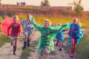 Children play